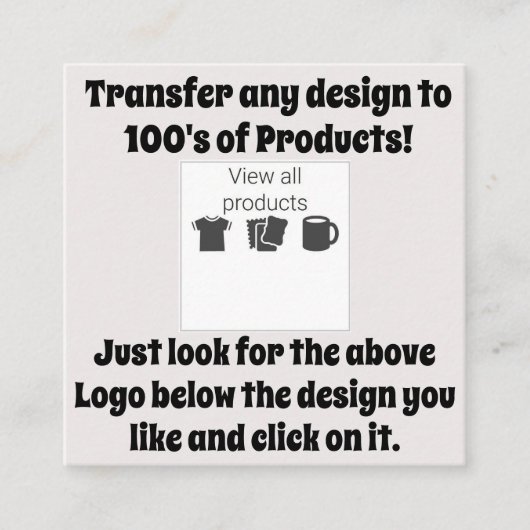 転送デザイン情報 エンクロージャーカード (正面)