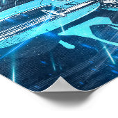 転送：レトロ – ポスター (角)