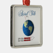 軸傾き メタルオーナメント (右)