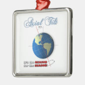 軸傾き メタルオーナメント (左)