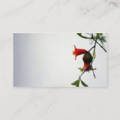 軸受けフルーツかプロフィールカード 名刺 (裏面)