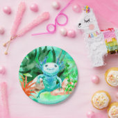 軸外パーティープレート誕生日 ペーパープレート (パーティー)