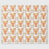 軸外マスコット ラッピングペーパー (フラット)