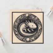 軸外ヴィンテージイラストレーション カード (正面/裏面インサイチュ)