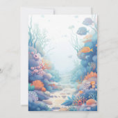 軸外誕生日招待状 招待状 (裏面)