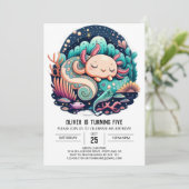 軸外誕生日招待状 招待状 (スタンド正面)