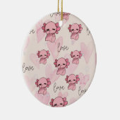 軸索クリスマス セラミックオーナメント (右)