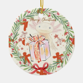 軸索クリスマス セラミックオーナメント