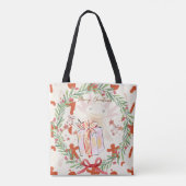 軸索クリスマス トートバッグ (裏面)