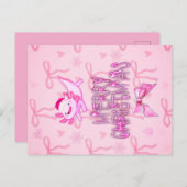 軸索クリスマス ポストカード (正面/裏面)