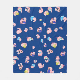 軸索毛布  フリースブランケット