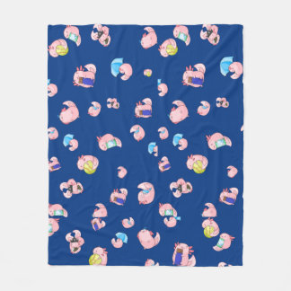 軸索毛布  フリースブランケット