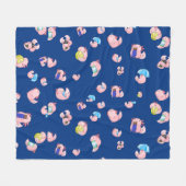 軸索毛布 フリースブランケット (正面(横))