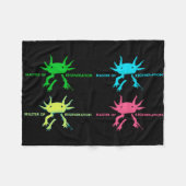 軸索 フリースブランケット (正面(横))