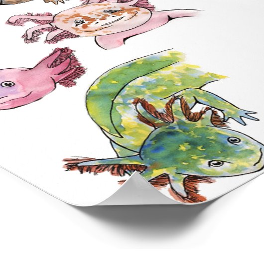 軸索 ポスター (角)