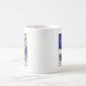 軸線、西部の生産のそれらをたたいて下さい コーヒーマグカップ (中央)