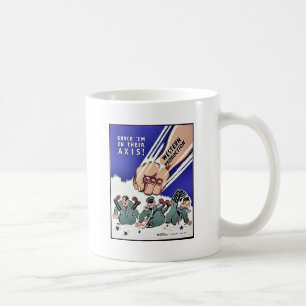 軸線、西部の生産のそれらをたたいて下さい コーヒーマグカップ