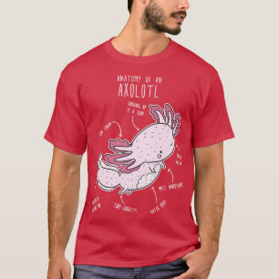 軸葉解剖学 Tシャツ