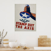 軸WPA Vintageポスターをスタンプアウト ポスター (キッチン)