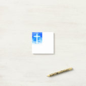 軽いイエス・キリストカスタマイズ可能なクリスチャンの十字 ポストイット (デスク上)