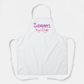 軽いエプロンの夏の料理レイ エプロン (正面)