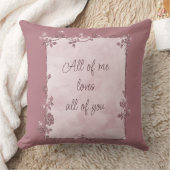 軽いエレガントブルゴーニュ輝く枠バレンタイン クッション (ブランケット)