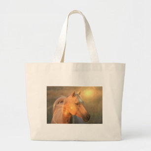 軽いキャンバスのバッグのPalominoの馬 ラージトートバッグ