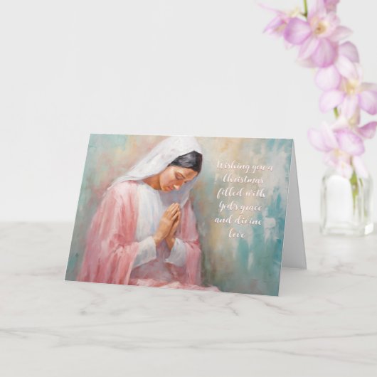 軽いクリスマスカードを浴びる カード (蘭)