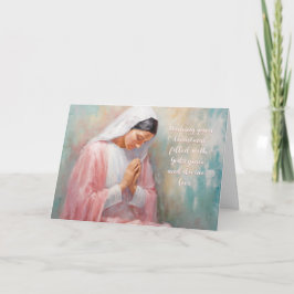 軽いクリスマスカードを浴びる カード