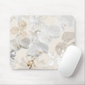 軽いクリームに白いラン マウスパッド (マウス)