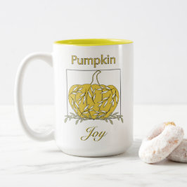 軽いコーヒーマグでカボチャ – Pumpkin Joy ツートーンマグカップ