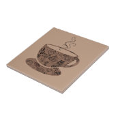 軽いコーヒー タイル (側面)