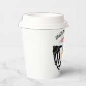 軽いゴシック様式のスケルトン結婚ハンド 紙コップ (右)