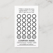 軽いスタンプカードありがとう ロイヤリティカード (裏面)