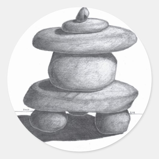 軽いステッカーの提案 ラウンドシール (正面)