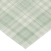 軽いセージ緑の草原 ミディアムテーブルランナー (コーナー)