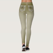 軽いデニムは小型のレギンスを好みます レギンス (裏面)