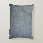 軽いデニム アクセントクッション (裏面(縦))