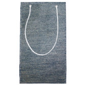 軽いデニム スモールペーパーバッグ (正面)