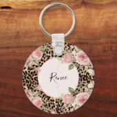 軽いバラ キーホルダー (正面)