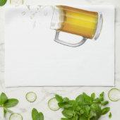 軽いビールとマグカップ2杯。 キッチンタオル (折り畳み)