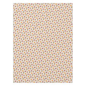 軽いベージュのフルーツ盛り合わせ テーブルクロス (正面)