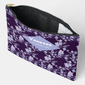 軽いボホ花。 アクセサリーポーチ (見開き)