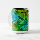 軽いマグの飛行 ツートーンマグカップ (正面左)