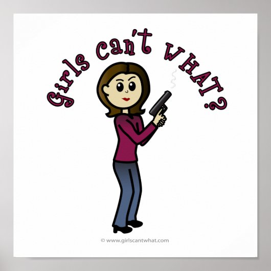 軽いメスのシャンプシューター ポスター (正面)
