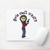 軽いメスのシャンプシューター マウスパッド (マウス)