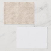 軽いヴィンテージの羊皮紙のアンティークの紙の背景 名刺 (正面/裏面)