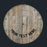 軽い動揺して木素朴の木目の板 ダーツボード<br><div class="desc">素朴な木動揺してのデザイン。</div>