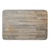 軽い動揺して木素朴の木目の板 バスマット (正面)