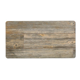 軽い動揺して木素朴の木目の板 ラベル